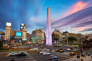 Skyline Stories: Argentina’s Architectural Marvels Illuminated by Sunrise and Sunset