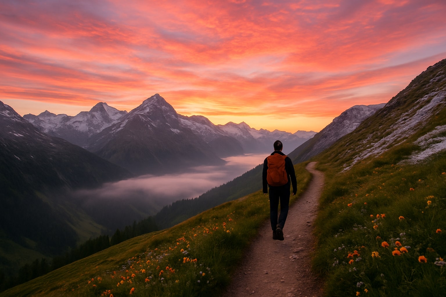My Sunrise Hike in Switzerland: A Solo Travel Story