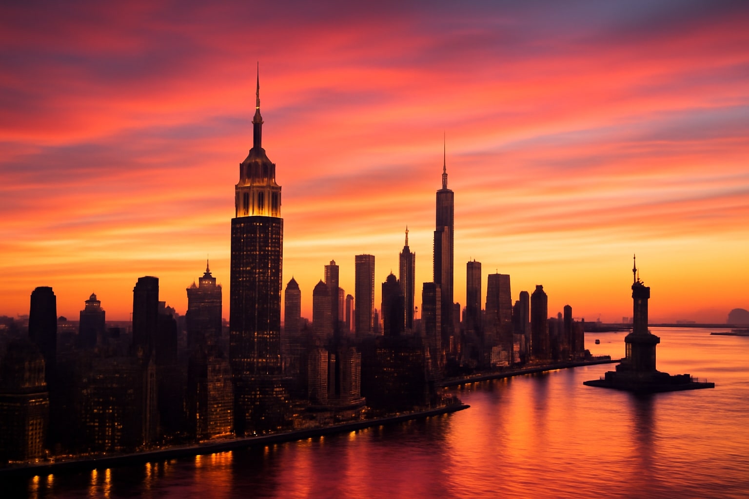 New York City Sunsets: Best Skyline Spots for Evening Views