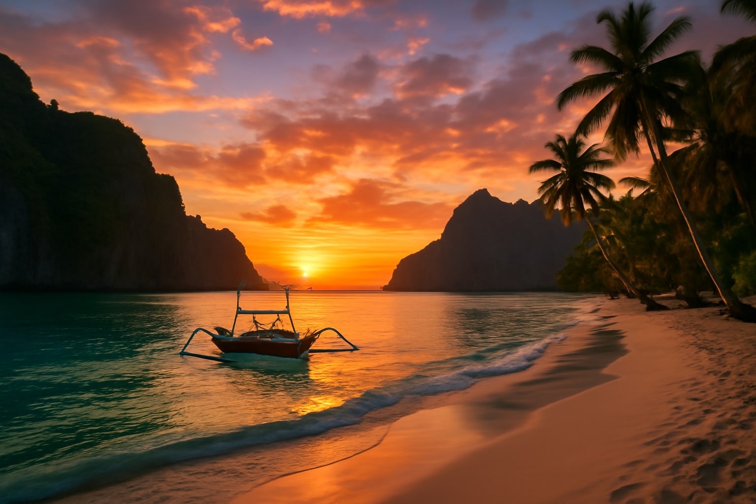 Philippines Sunset Beaches That Light Up the Sky